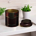 metal tea container